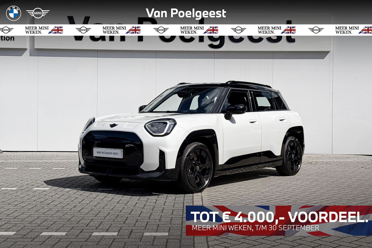 MINI Aceman - E John Cooper Works S 42.5 kWh | 18 Inch John Cooper Works Slide Spoke black | Meer MINI W - AutoWereld.nl