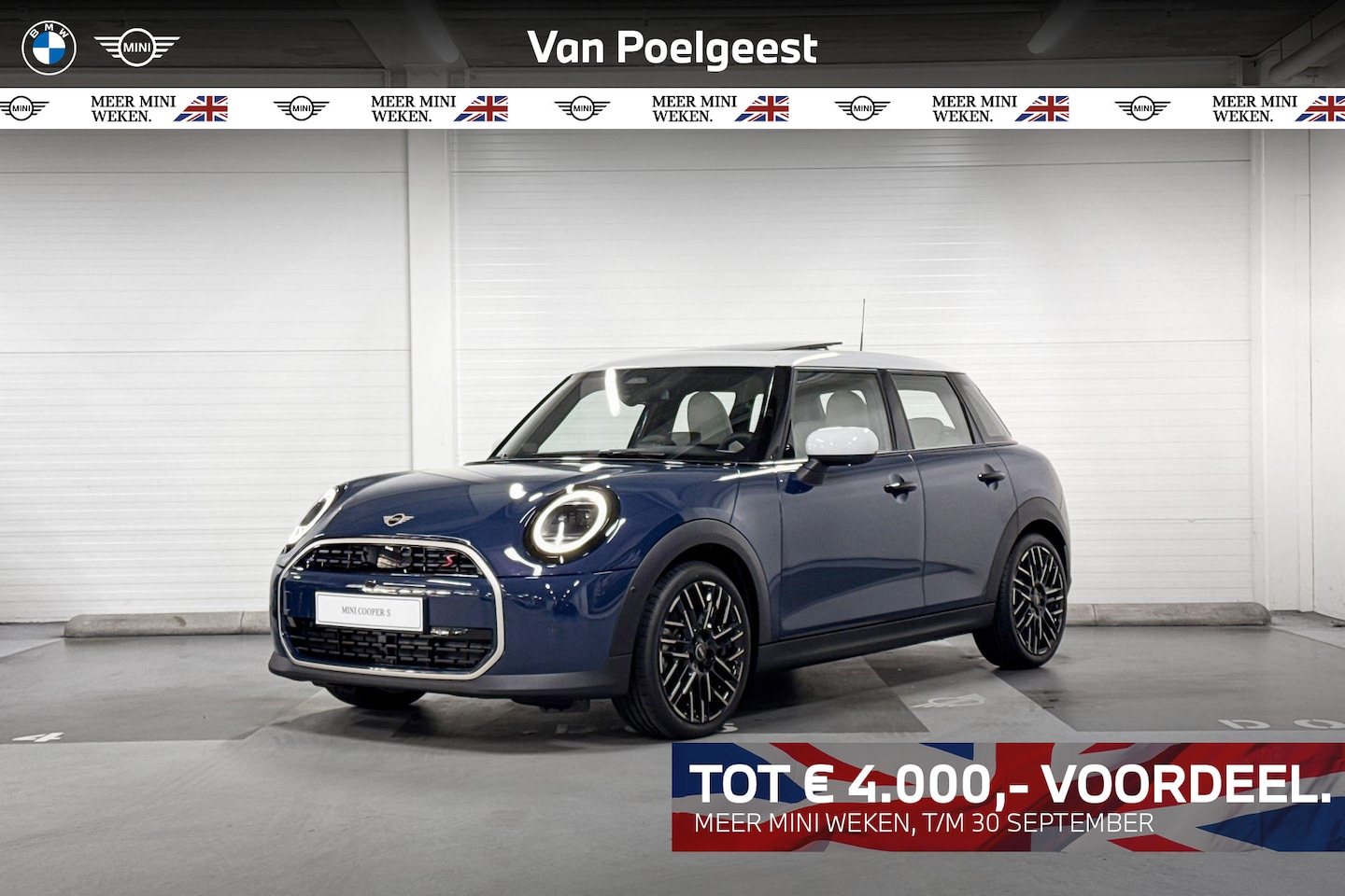 MINI 5-Deurs - Cooper S Favoured XL | Panoramadak | Head-Up Display | Stoelverwarming | Meer MINI Weken 7 - AutoWereld.nl