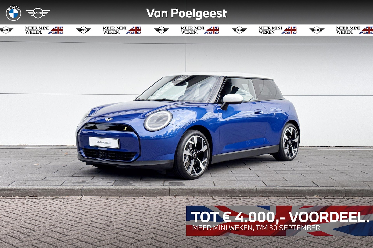 MINI Electric - Cooper 3-deurs Cooper SE Classic M 54.2 kWh | 18 Inch Slide Spoke 2-tone | Meer MINI Weken - AutoWereld.nl