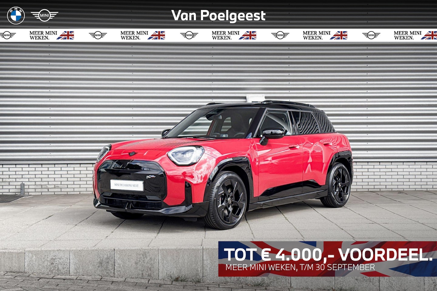 MINI Aceman - SE John Cooper Works M 54.2 kWh | 18 Inch John Cooper Works Slide Spoke black | Meer MINI - AutoWereld.nl