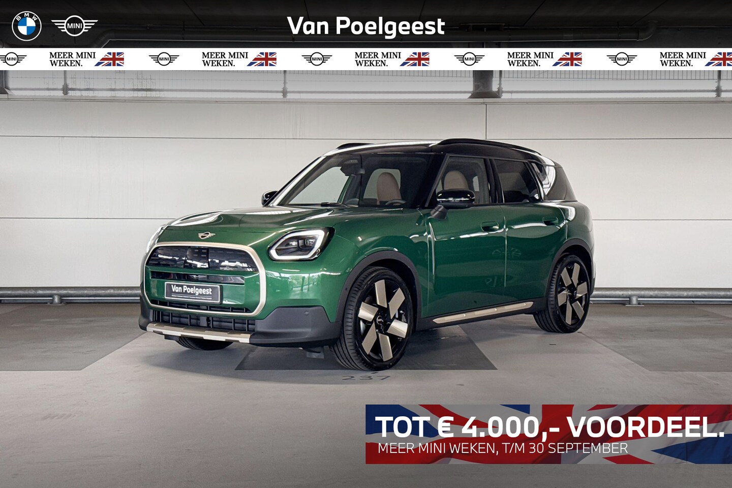 MINI Countryman - Electric E Favoured L 66.5 kWh | 20 Inch Windmill Spoke 2-tone | Meer MINI Weken 4000 - AutoWereld.nl