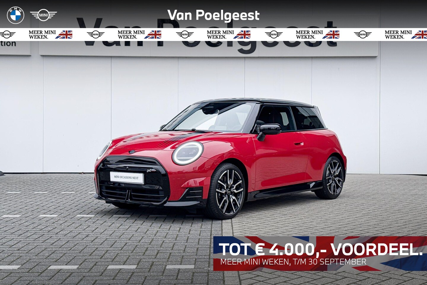 MINI Electric - Cooper 3-deurs Cooper E John Cooper Works Pakket L | Meer MINI Weken 4000 - AutoWereld.nl