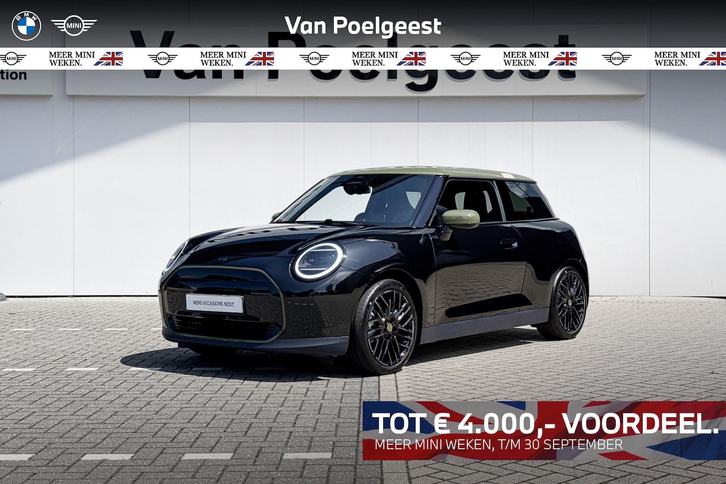 MINI Electric - Cooper 3-deurs Cooper SE Paul Smith Ed. M 54.2 kWh | 18 Inch Night Flash Spoke (Black) | M - AutoWereld.nl