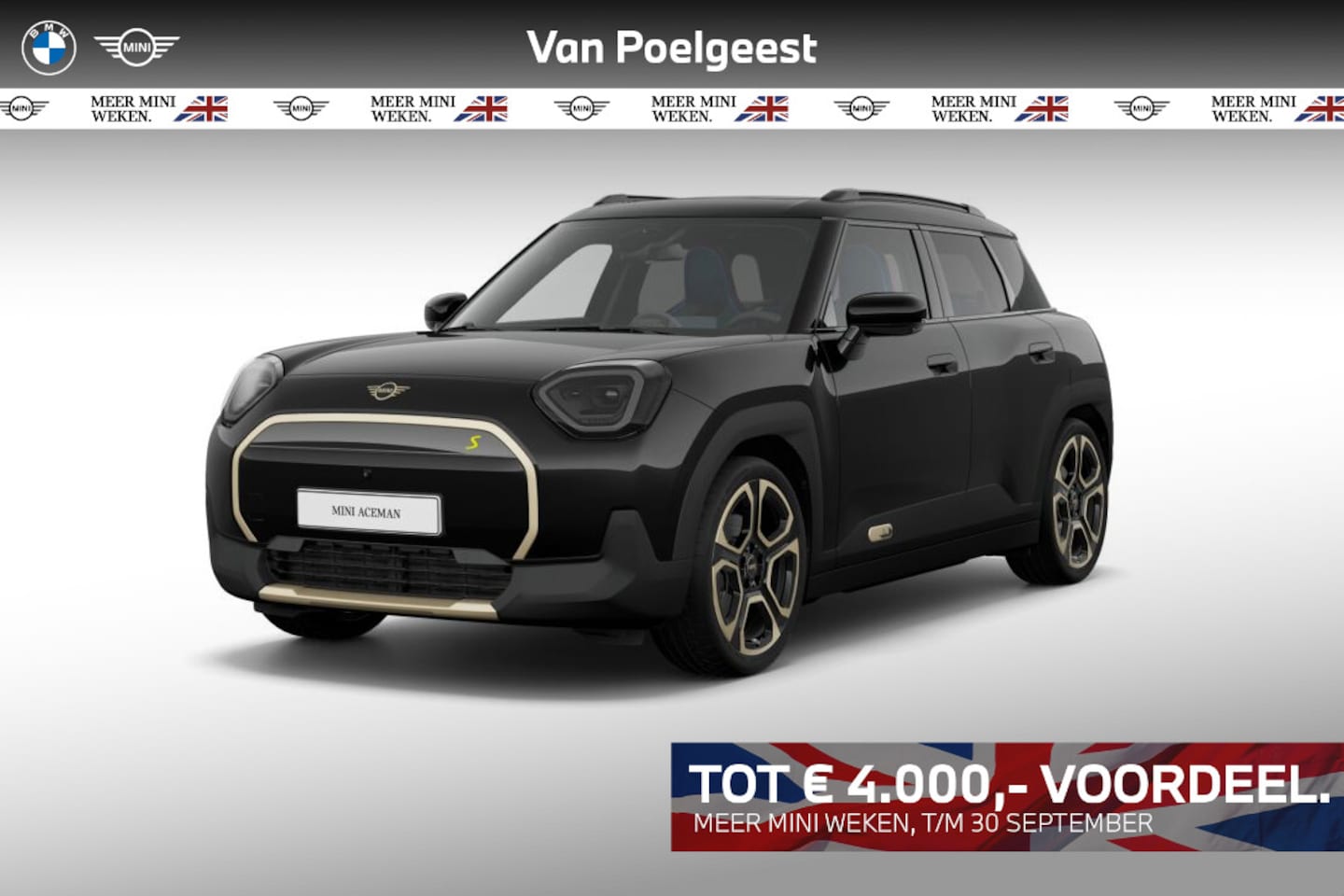 MINI Aceman - SE Favoured L 54.2 kWh | Meer MINI Weken 4000 - AutoWereld.nl