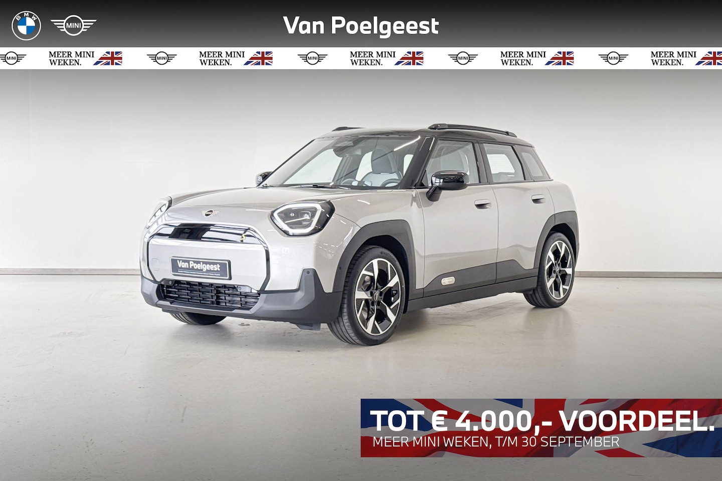 MINI Aceman - SE Classic S 54.2 kWh | 18 inch Slide Spoke 2-tone | Meer MINI Weken 4000 - AutoWereld.nl
