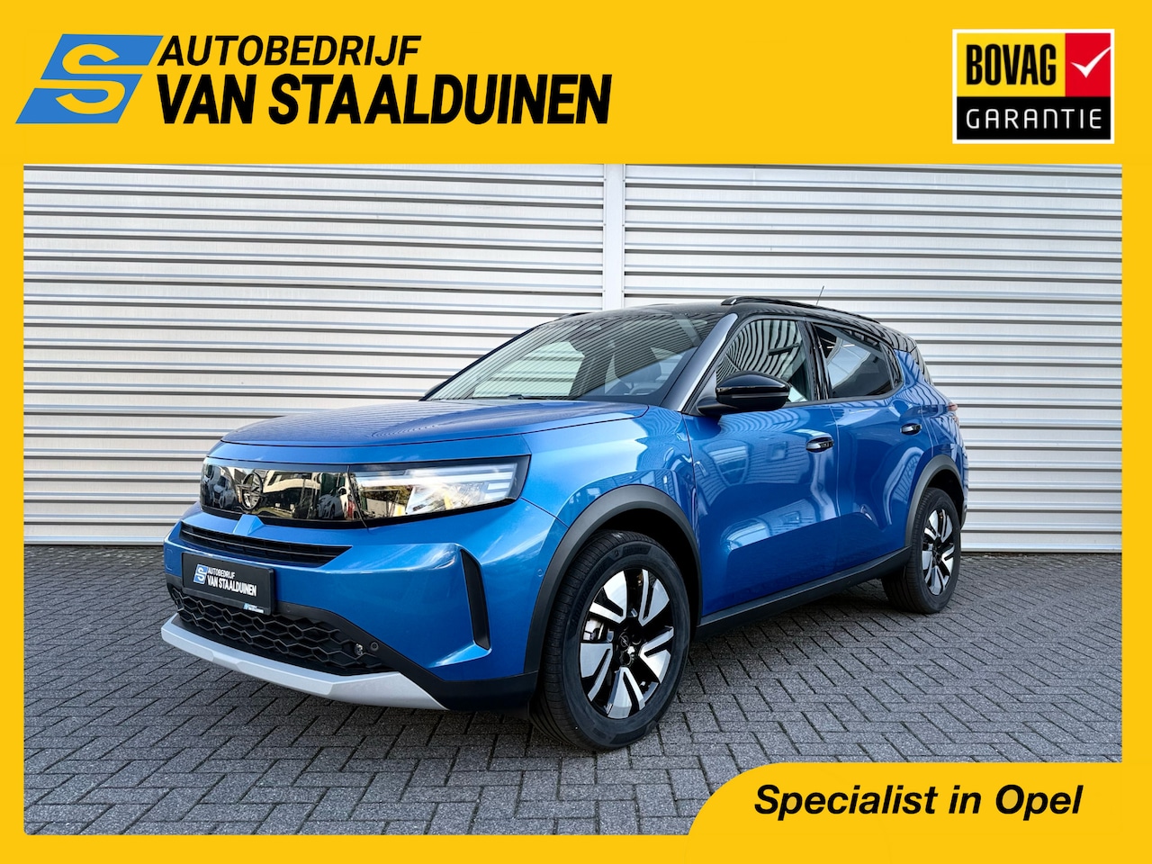 Opel Frontera - 1.2 Turbo Hybrid Ultimate 7P | Stuurverwarming | Stoelverwarming | Draadloosopladen tel | - AutoWereld.nl