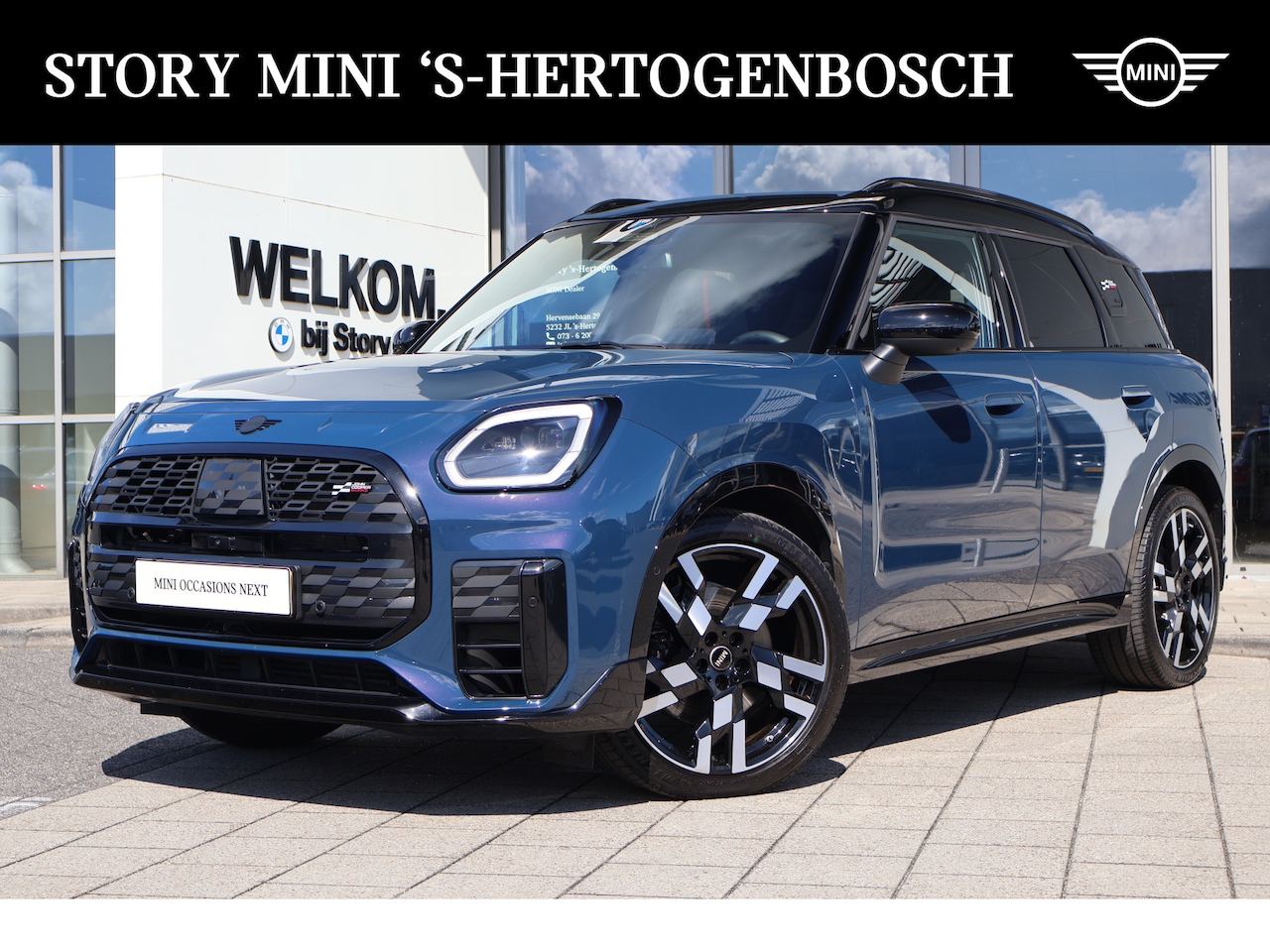 MINI Countryman - S ALL4 Automaat / John Cooper Works / Pakket XL / 20" JCW Flag Spoke 2-tone - AutoWereld.nl