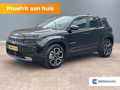 Jeep Avenger - 1.2 e-Hybrid Summit Panoramadak | JBL | Elek.Klep | Vol Opties | Camera | Leder/Stof | 18'