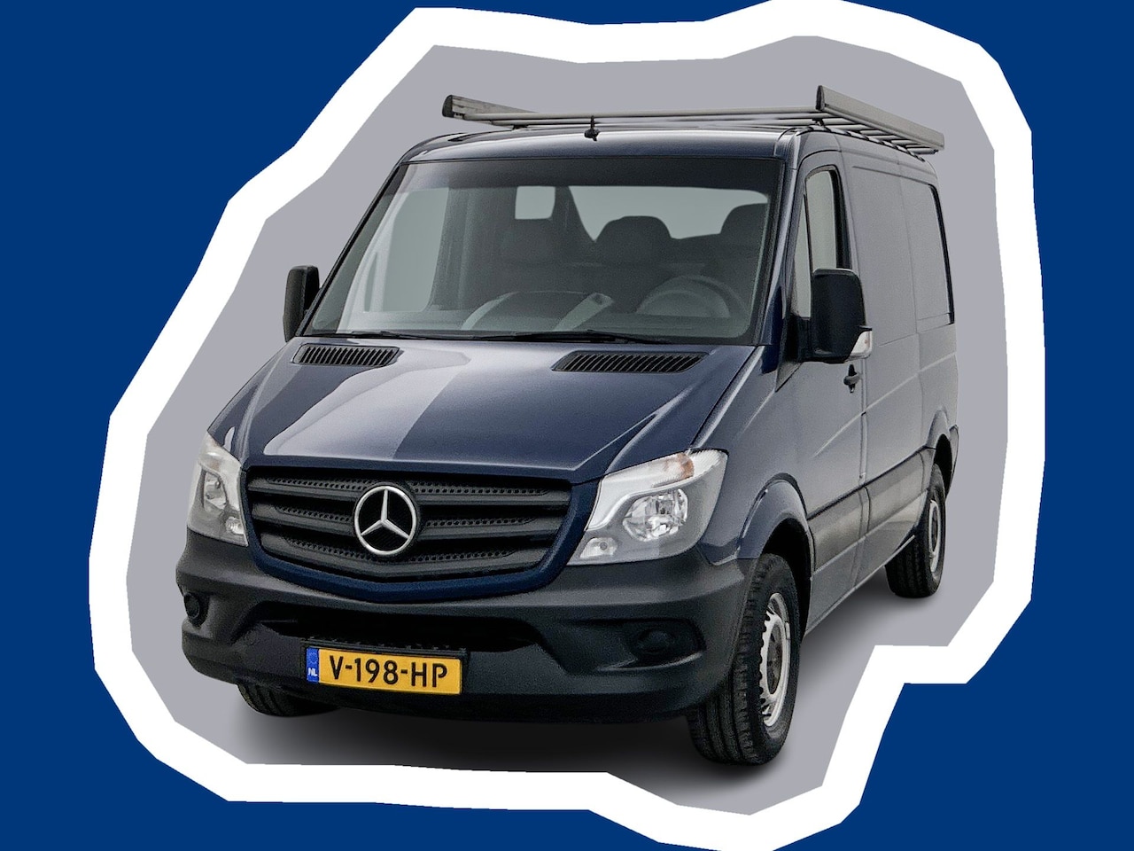 Mercedes-Benz Sprinter - 211 2.2 CDI 325 L1H1 Airco Cruise Control Imperiaal Betimmering - AutoWereld.nl