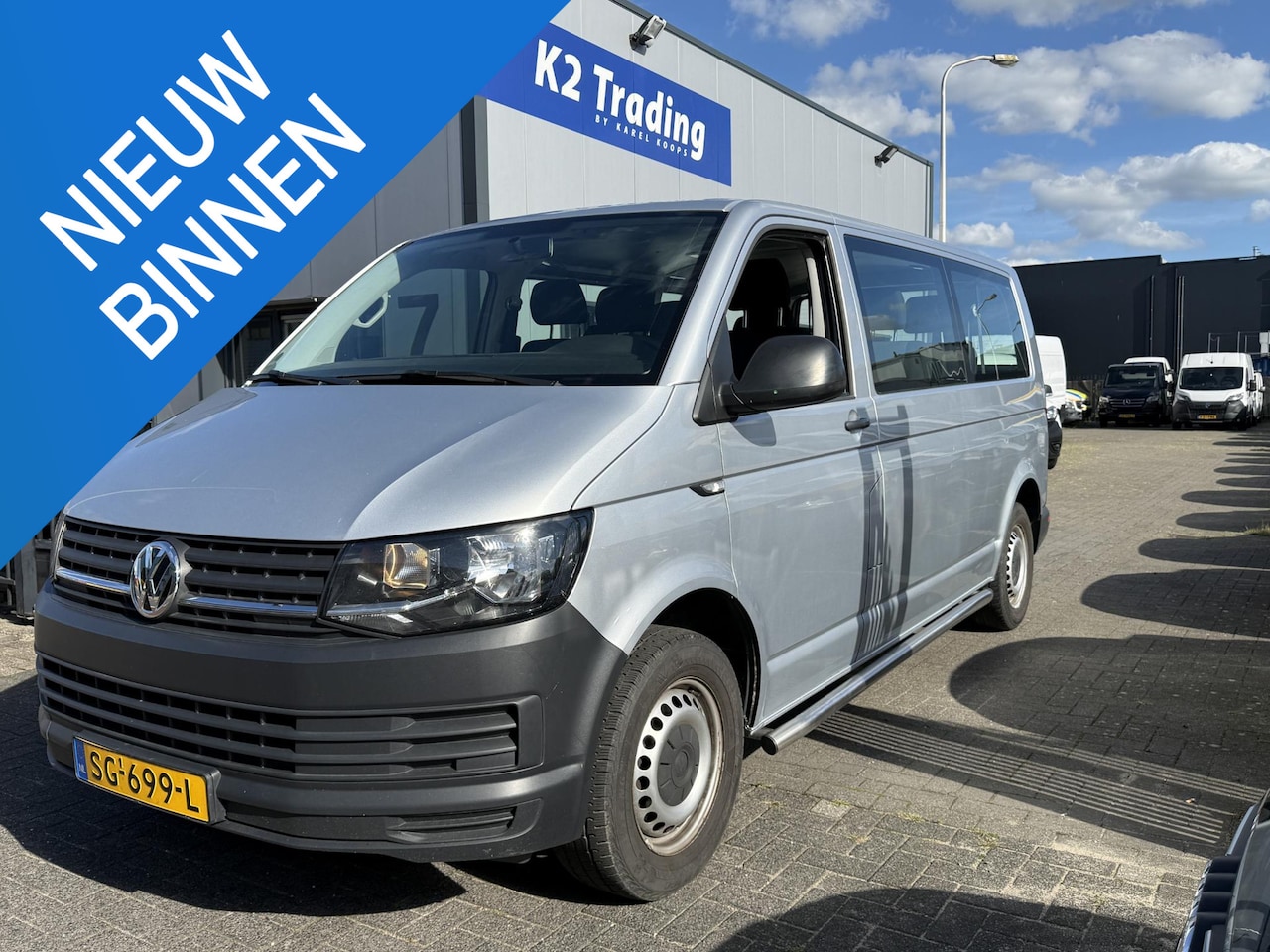 Volkswagen Transporter Kombi - 2.0 TDI L2H1 PRIJS IS EX BPM EXPORTPRIJS - AutoWereld.nl