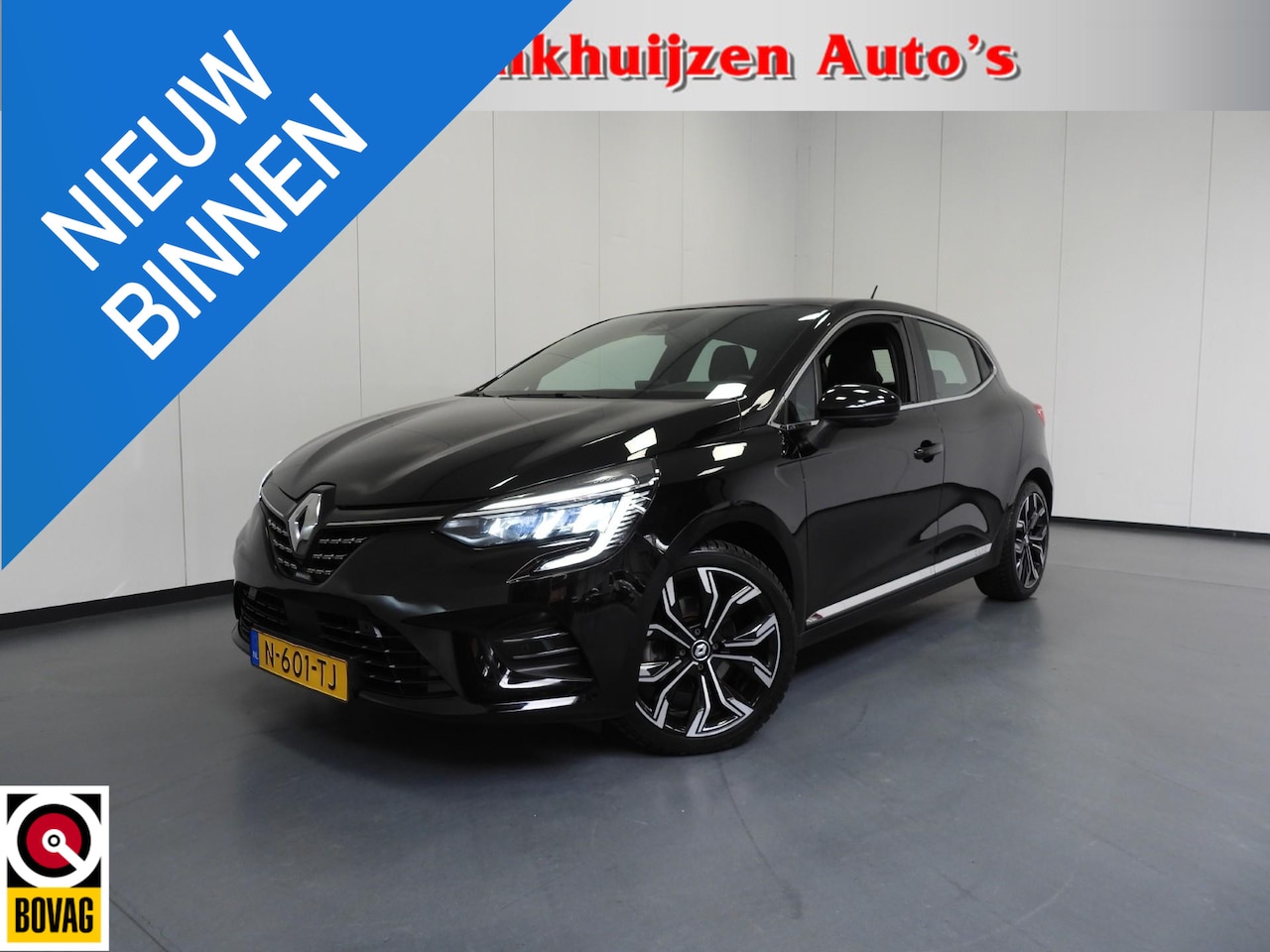 Renault Clio - 1.6 E-Tech Hybrid 140 Intens NAVI/360CAM/CLIMA/LED/17"LMV! - AutoWereld.nl