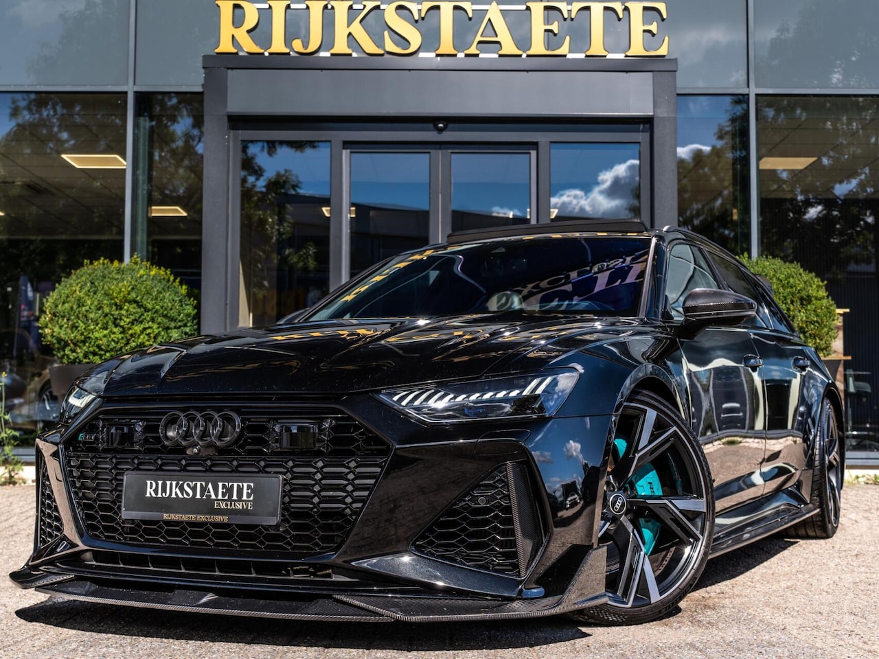 Audi A6 Avant - RS6 TFSI Quattro|PANO|B&O|CERAMIC|IAS|ACC|22'' - AutoWereld.nl