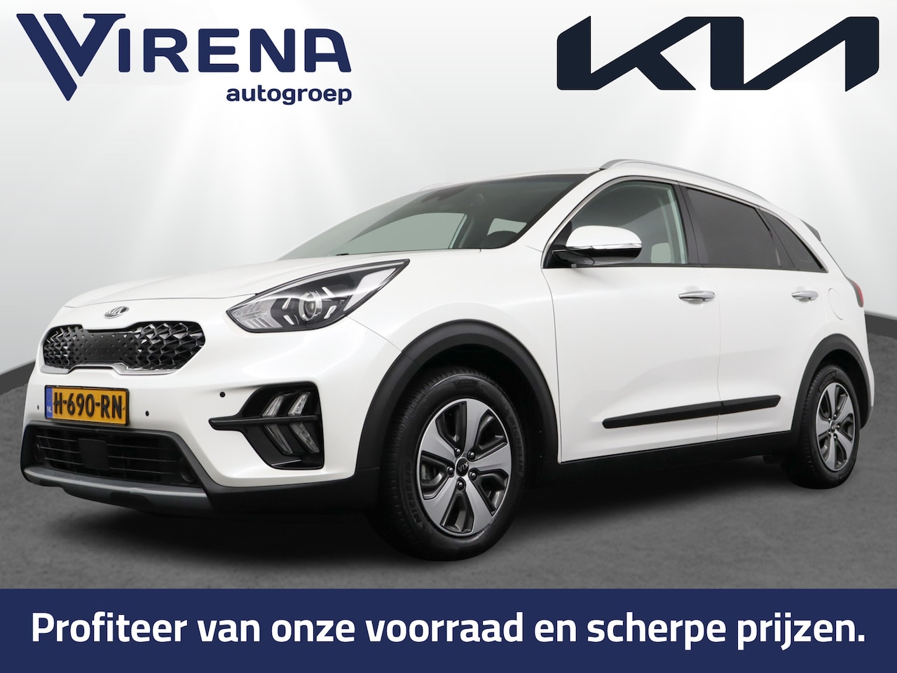 Kia Niro - 1.6 GDi Hybrid DynamicLine - Adaptive Cruise - Climate Control - Trekhaak - DAB- Navigatie - AutoWereld.nl