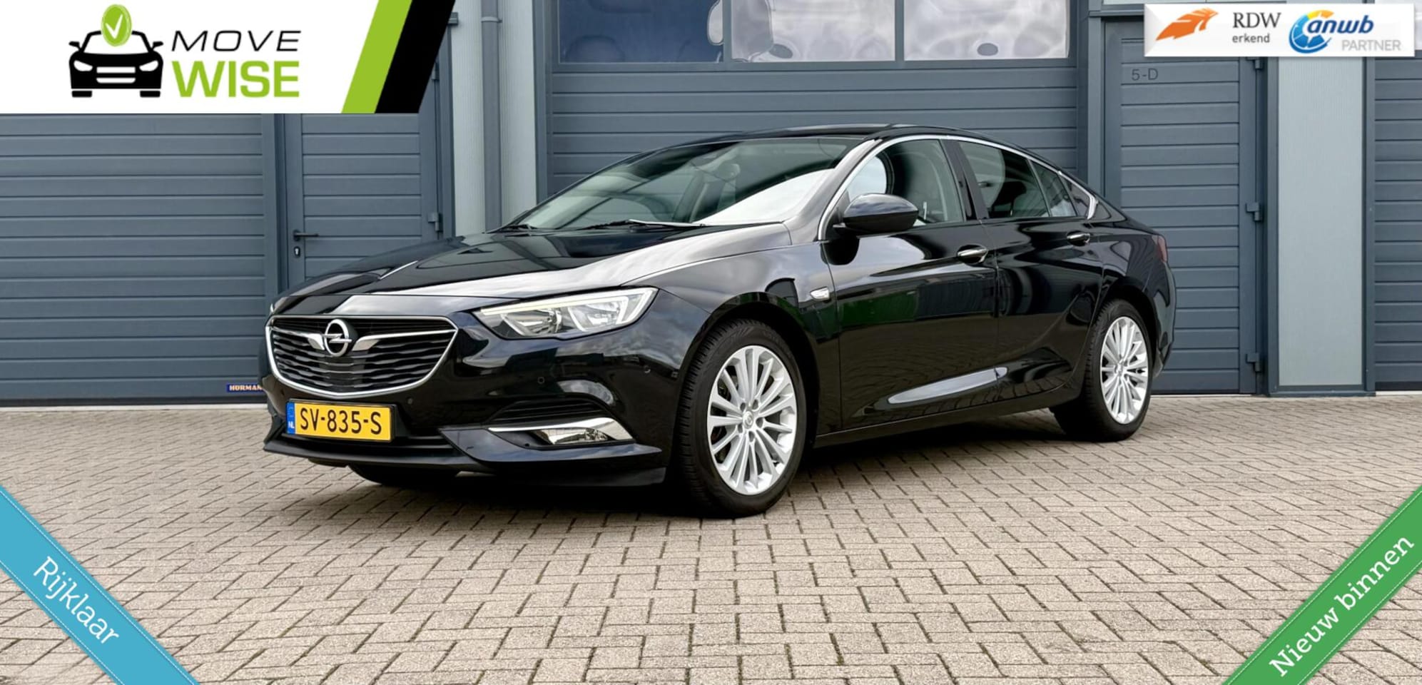 Opel Insignia Grand Sport - 1.5 Turbo Business Executive | NIEUWE MODEL | Trekhaak | Zeer Compleet | Rijklaar | - AutoWereld.nl