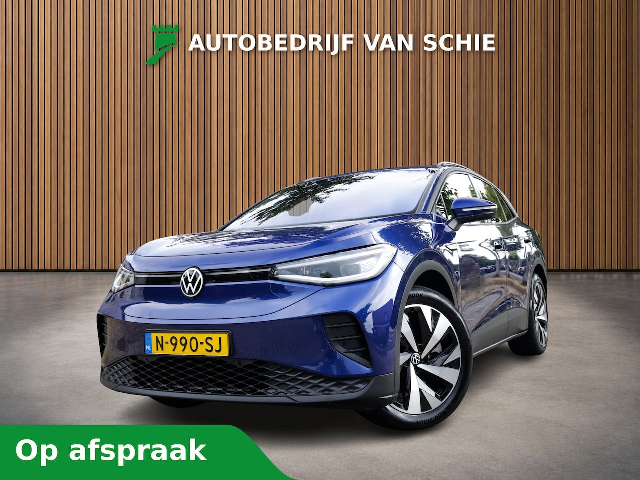 Volkswagen ID.4 - Business 77 kWh 3-Fase 2e-Eig. & Dealer-Onderh. BOVAG-Garantie. NL-Auto. - AutoWereld.nl