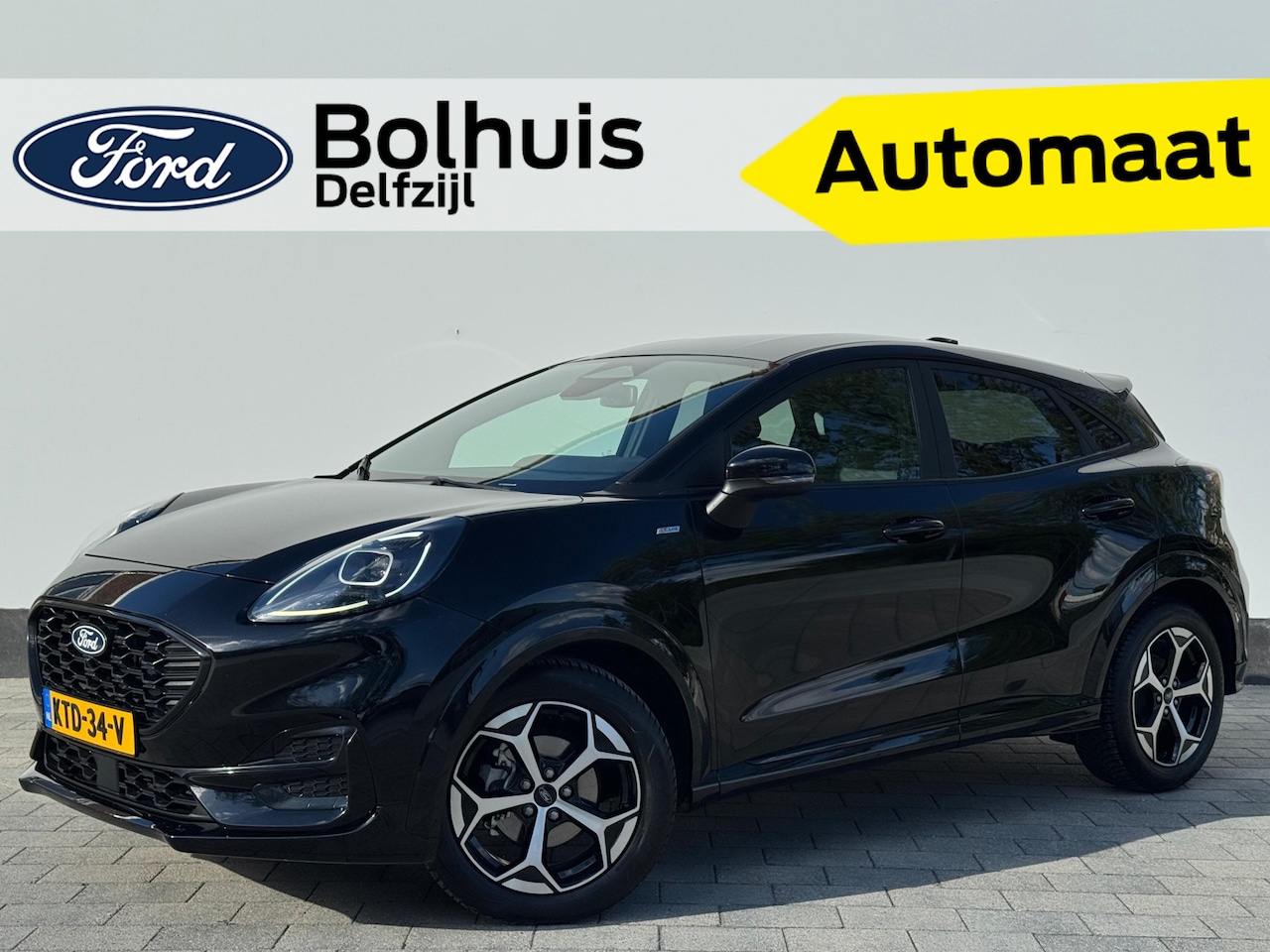 Ford Puma - EcoBoost Hybrid 125 pk ST-Line X | Winter Pack | El. a. klep | B&O | Half leer | Full LED - AutoWereld.nl