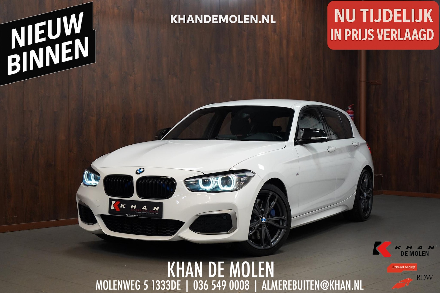 BMW 1-serie - M140i M-Sport Uitlaatsysteem|Maxton|CarbonEventuriIntake|Stoelverwarming - AutoWereld.nl