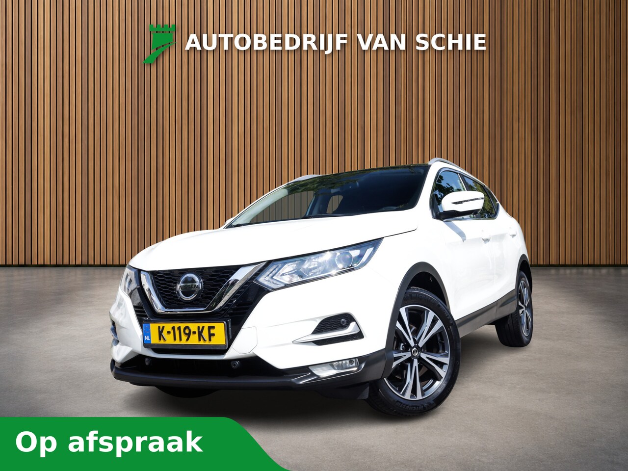 Nissan Qashqai - 1.3 DIG-T N-Connecta 2e-Eig. & Dealer-Onderh. BOVAG-Garantie. NL-Auto. - AutoWereld.nl
