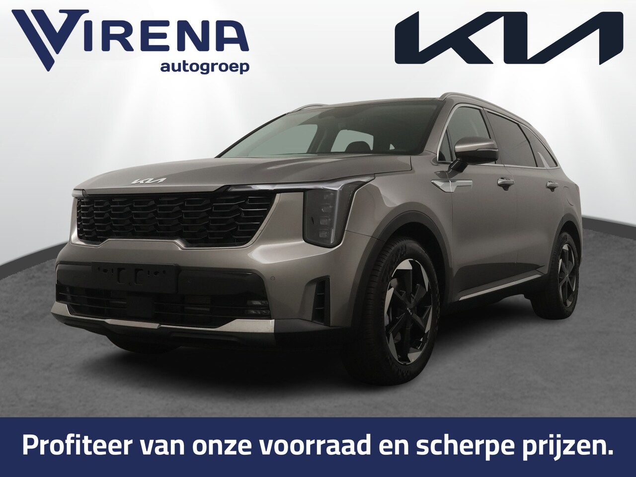 Kia Sorento - 1.6 T-GDi Plug-in Hybrid 4WD DynamicPlusLine 7p - Direct beschikbaar - Stel-/stuurverwarmi - AutoWereld.nl