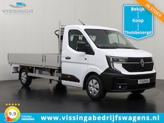 Renault Master E-Tech - Open laadbak + HIAB kraan + trekhaak