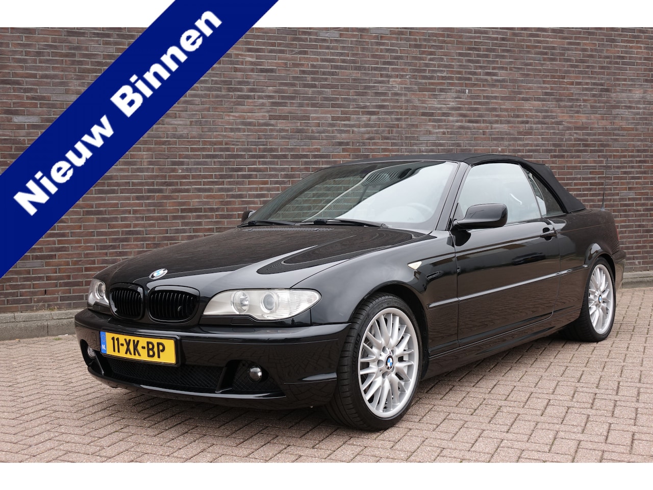 BMW 3-serie Cabrio - 330Ci Executive 330Ci Executive, alle opties, 18" style 72, zwart/zwart Full options - AutoWereld.nl
