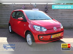 Volkswagen Up! - 1.0 60pk High Up BM airco/el.schuifdak/lm velgen/stoelverw. 3-drs
