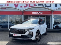 Hyundai Tucson - 1.6 T-GDI N-LINE PHEV 4WD 265PK AUT. TREKHAAK HALF-LEER NAVI CAMERA CARPLAY AIRCO LMV PDC