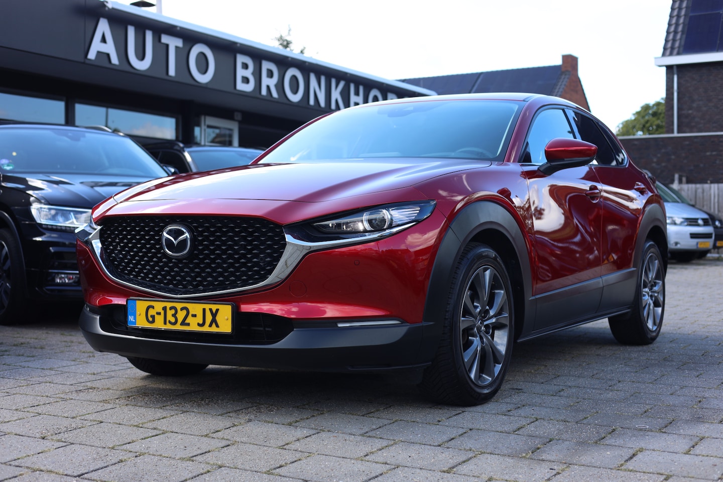 Mazda CX-30 - 2.0 e-SkyActiv-X M Hybrid Luxury | Leder | Bose | Camera - AutoWereld.nl
