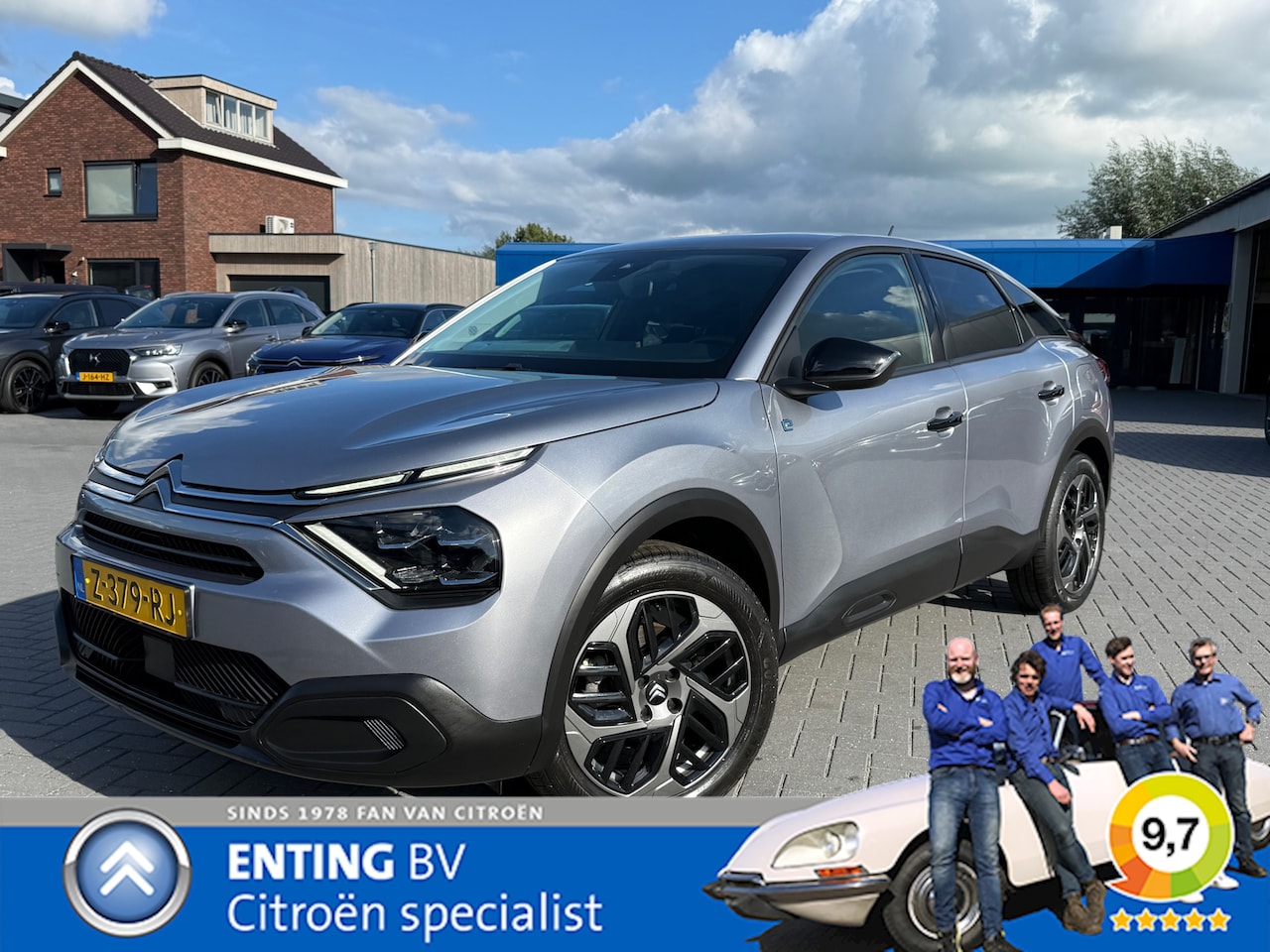 Citroën Ë-C4 - You 50 kWh ECC CAMERA APPLE CARPLAY/ANDROID WARMTEPOMP 3 FASE - AutoWereld.nl