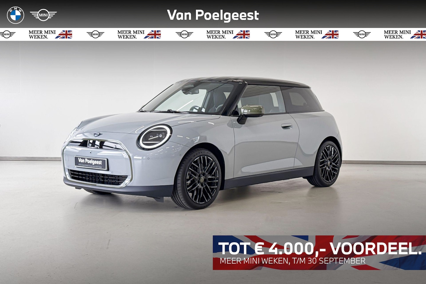 MINI Electric - Cooper SE Paul Smith Ed. XL 54.2 kWh | 18 Inch Night Flash Spoke black | Meer MINI Weken 4 - AutoWereld.nl