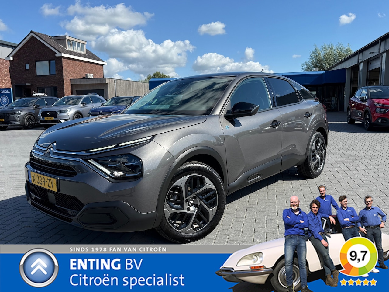 Citroën Ë-C4 - You 50 kWh ECC CAMERA APPLE CARPLAY/ANDROID WARMTEPOMP 3 FASE - AutoWereld.nl