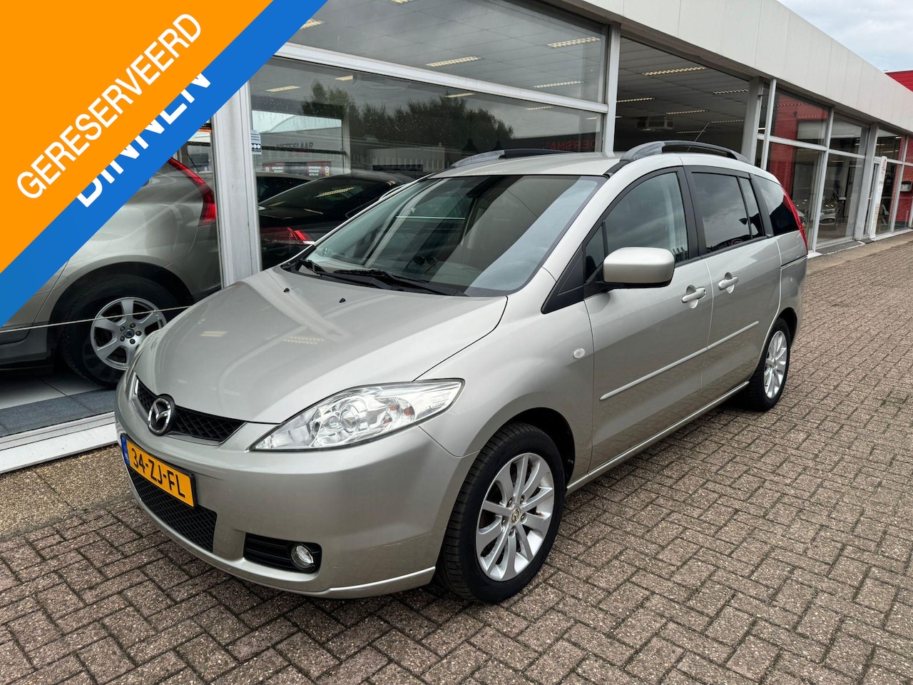 Mazda 5 - 1.8 Executive | 7- persoons | 1e eigenaar| Airco | Elektrische ramen | Dakrails | APK tot - AutoWereld.nl