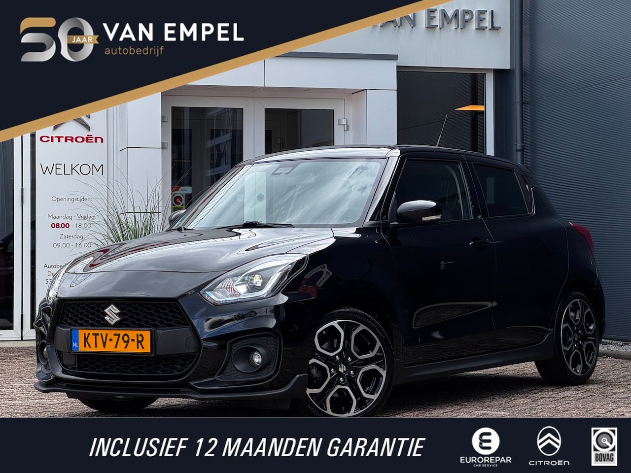 Suzuki Swift - 1.4 Sport Smart Hybrid | Camera | Stoelverwarming | Climate control | Navigatie - AutoWereld.nl