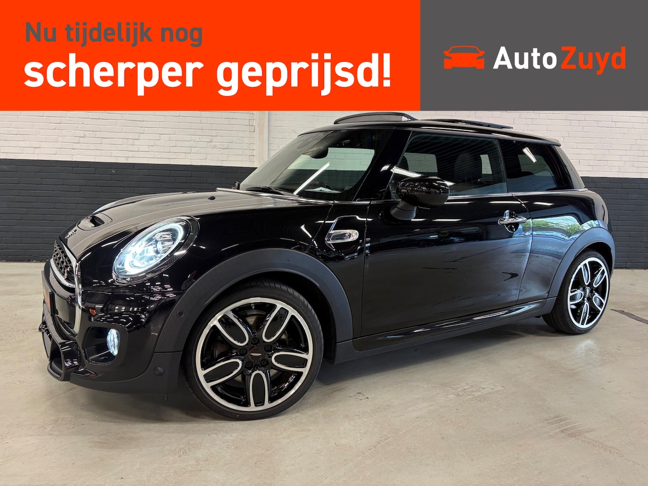 MINI 3-Deurs - 2.0 John Cooper Works Chili | 18" | Panorama | LED | - AutoWereld.nl