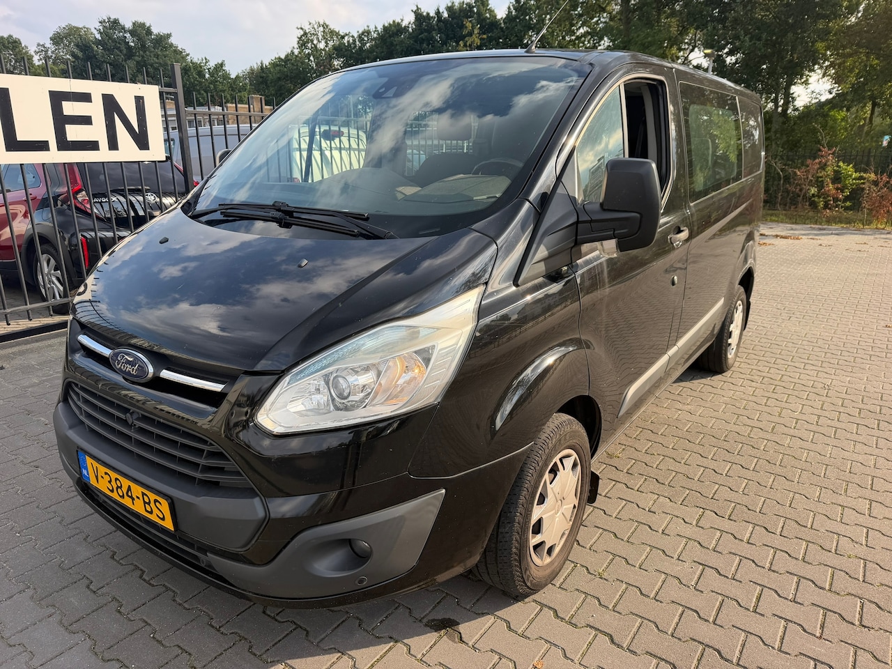 Ford Transit Custom - 270 2.2 TDCI L1H1 Trend DUBBEL CABINE! NAVI l CRUISE l Airco l TREKHAAK! GEEN AFTRAPBUS ke - AutoWereld.nl