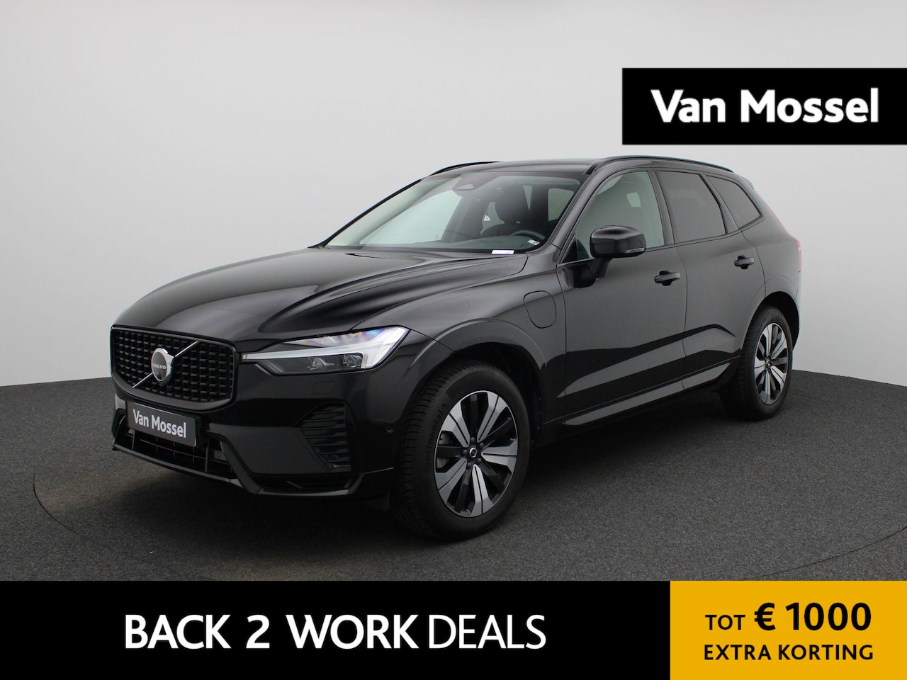 Volvo XC60 - T6 PHEV AWD Plus Black Edition Aut. | PANO-SCHUIFDAK | STOEL-STUURWIELVERWARMING | HARMAN/ - AutoWereld.nl
