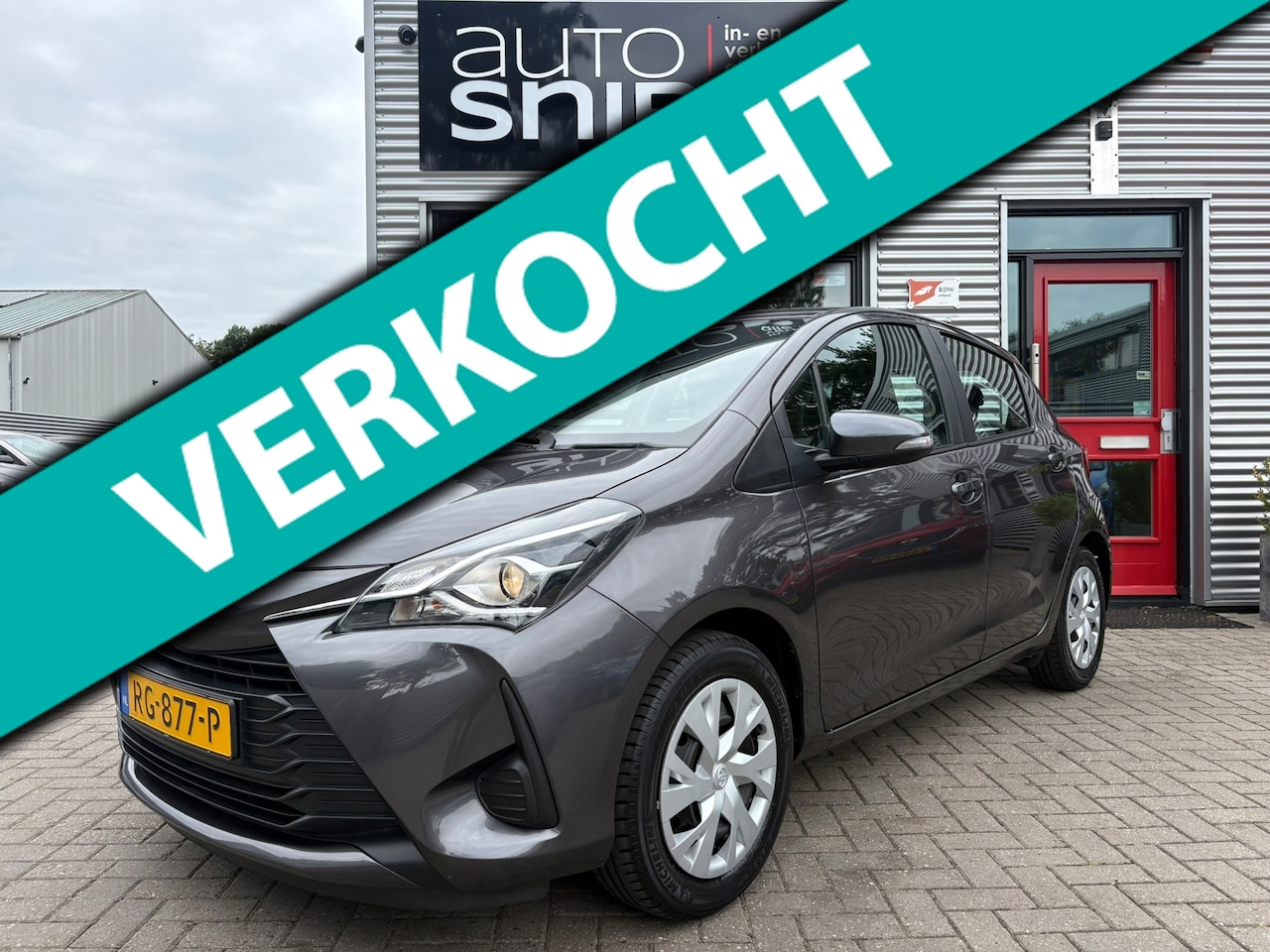 Toyota Yaris - 1.0 VVT-i Aspiration -5DRS.-CLIMA-CRUISECONTROL-CAMERA-BLUETOOTH-TREKHAAK-ORIGINEEL NEDERL - AutoWereld.nl