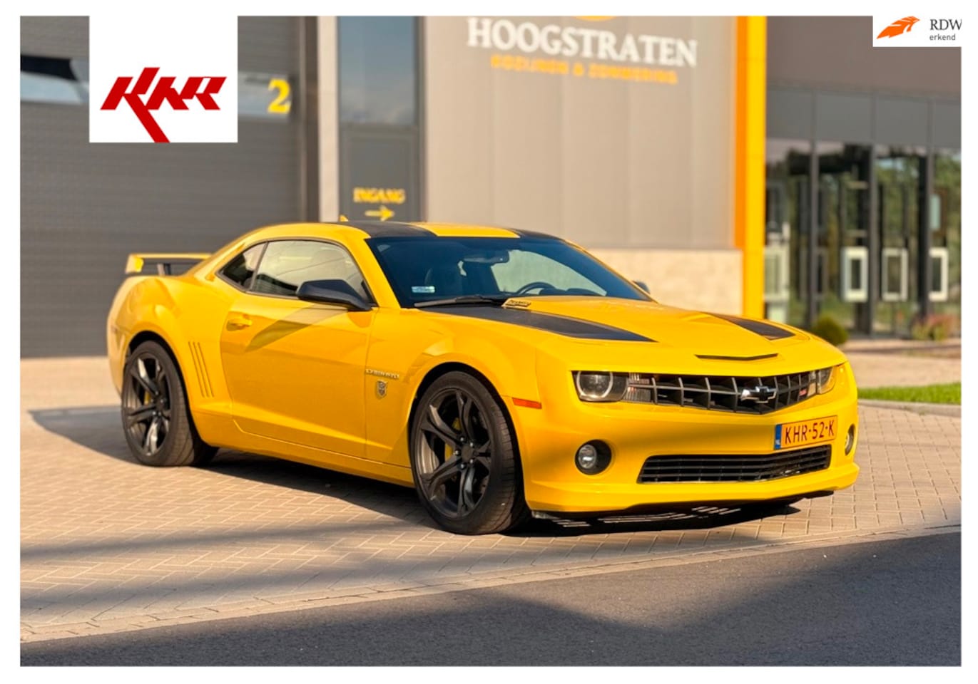 Chevrolet Camaro - V8 6.2 2012 SS ORIGINELE Bumblebee Edition – Slechts 1 in NL – Nieuwe APK – HUD - AutoWereld.nl