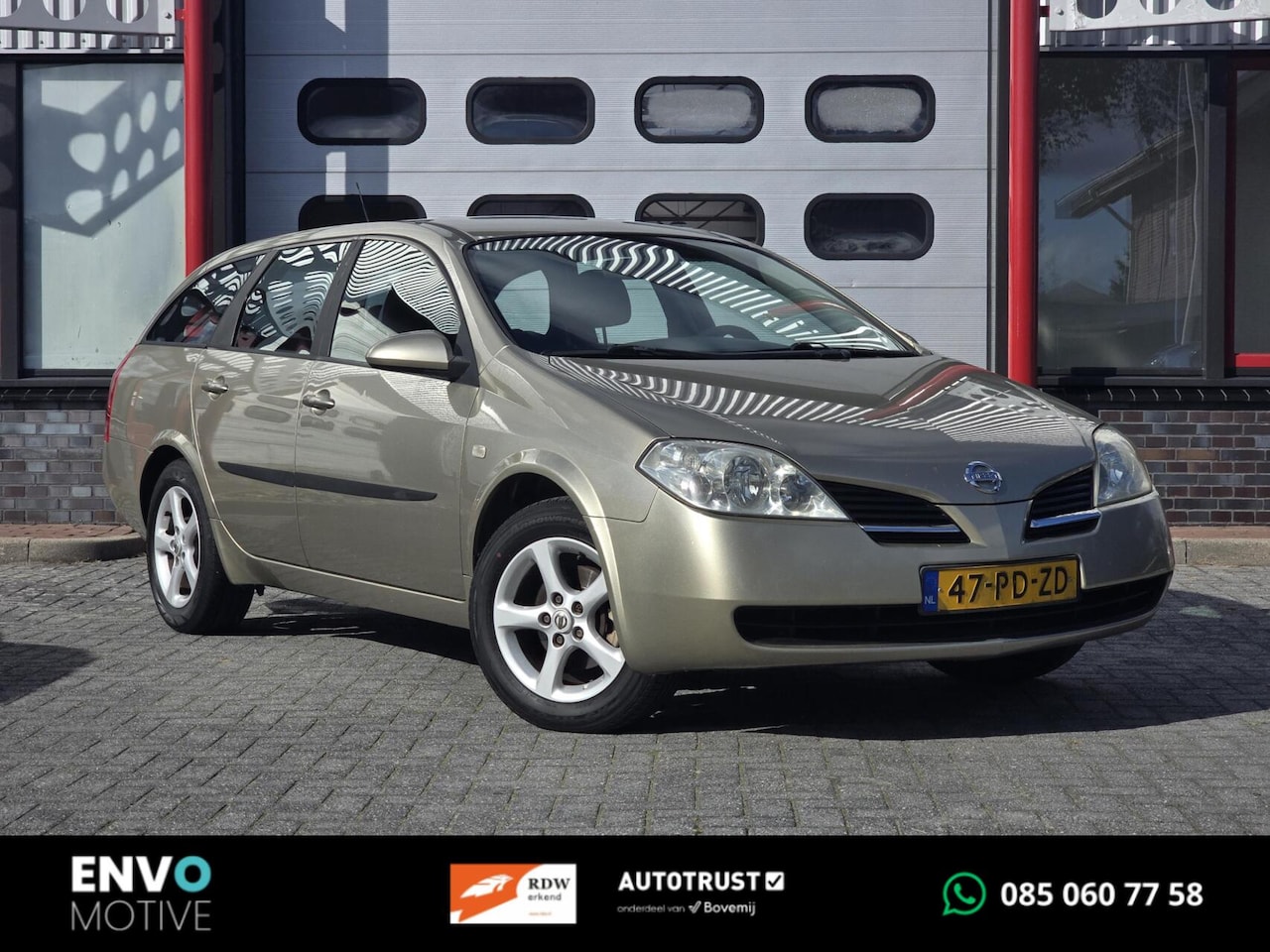 Nissan Primera Estate - 1.8 Visia Automaat Naci/Cruise/Clima - AutoWereld.nl