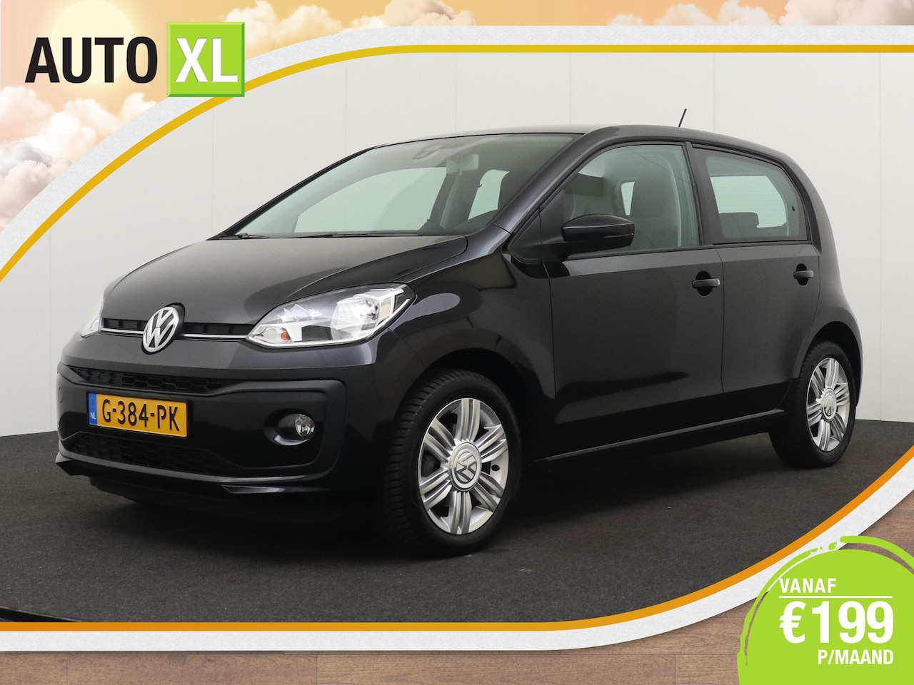 Volkswagen Up! - 1.0 5-Drs High UP! Sport Climate Stoelverw Sportstoel 15'LMV # - AutoWereld.nl