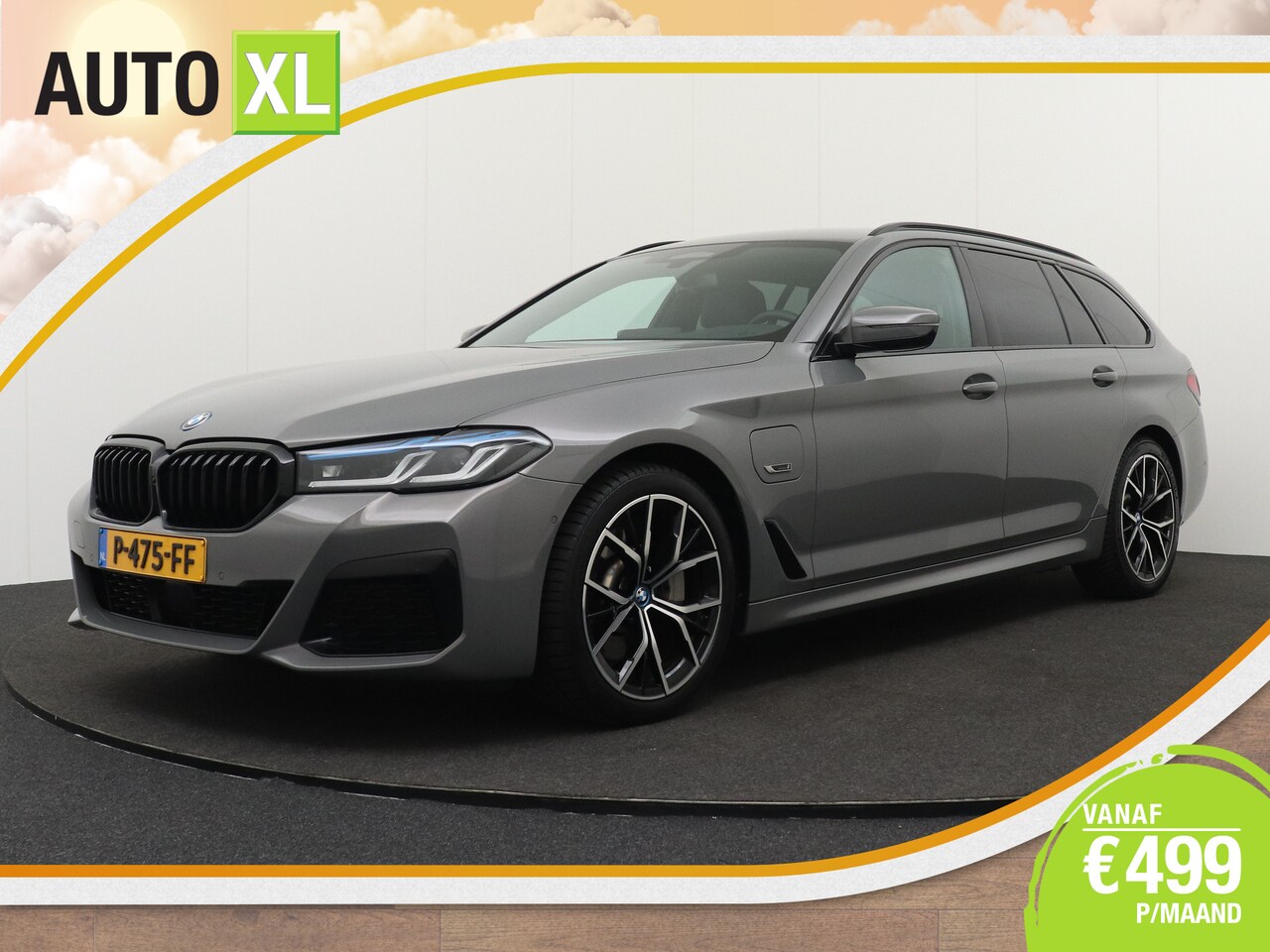 BMW 5-serie Touring - 530e M-Sport Memory Leder Adapt. Cruise - AutoWereld.nl