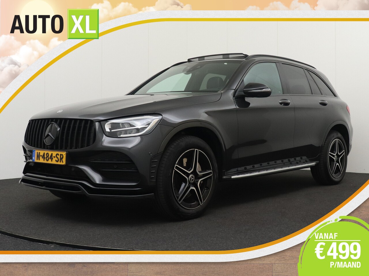 Mercedes-Benz GLC-klasse - 300e 4MATIC AMG Pano-dak Adapt.Cruise Trekhaak - AutoWereld.nl