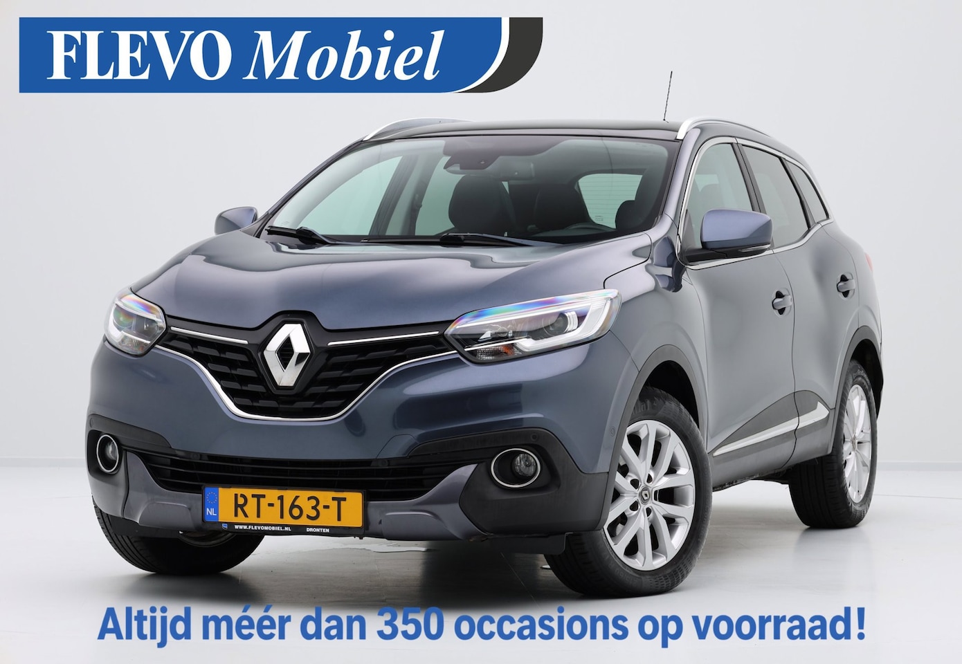Renault Kadjar - 1.2 TCe Intens Navi|Cam|Pano|Clima|Trekhaak - AutoWereld.nl