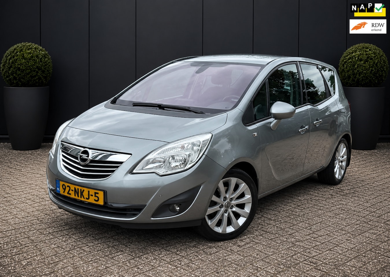 Opel Meriva - 1.4 Turbo Cosmo NAVI CRUISE CTRL AIRCO PDC DEALER ONDH. - AutoWereld.nl