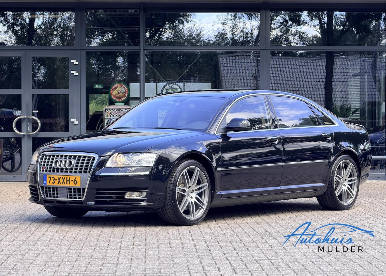 Audi A8 - 4.2 FSI quattro Lang Pro Line | Schuifdak | Luchtvering | Keyless | B&O | S8 Gril - AutoWereld.nl
