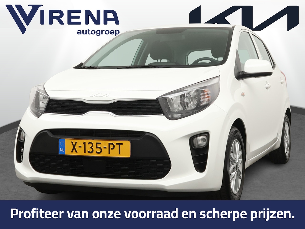 Kia Picanto - 1.0 DPi DynamicLine - Airco - Android/Apple Carplay - Cruise Control - Lichtmetalen Velgen - AutoWereld.nl