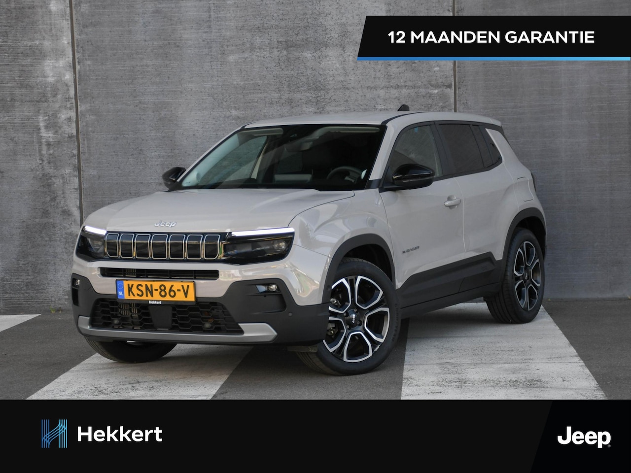 Jeep Avenger - Summit 1.2 e-Hybrid 110pk Automaat JBL | ELEK. ACHTERKLEP | DODE HOEK | NAVI | CAMERA | PR - AutoWereld.nl