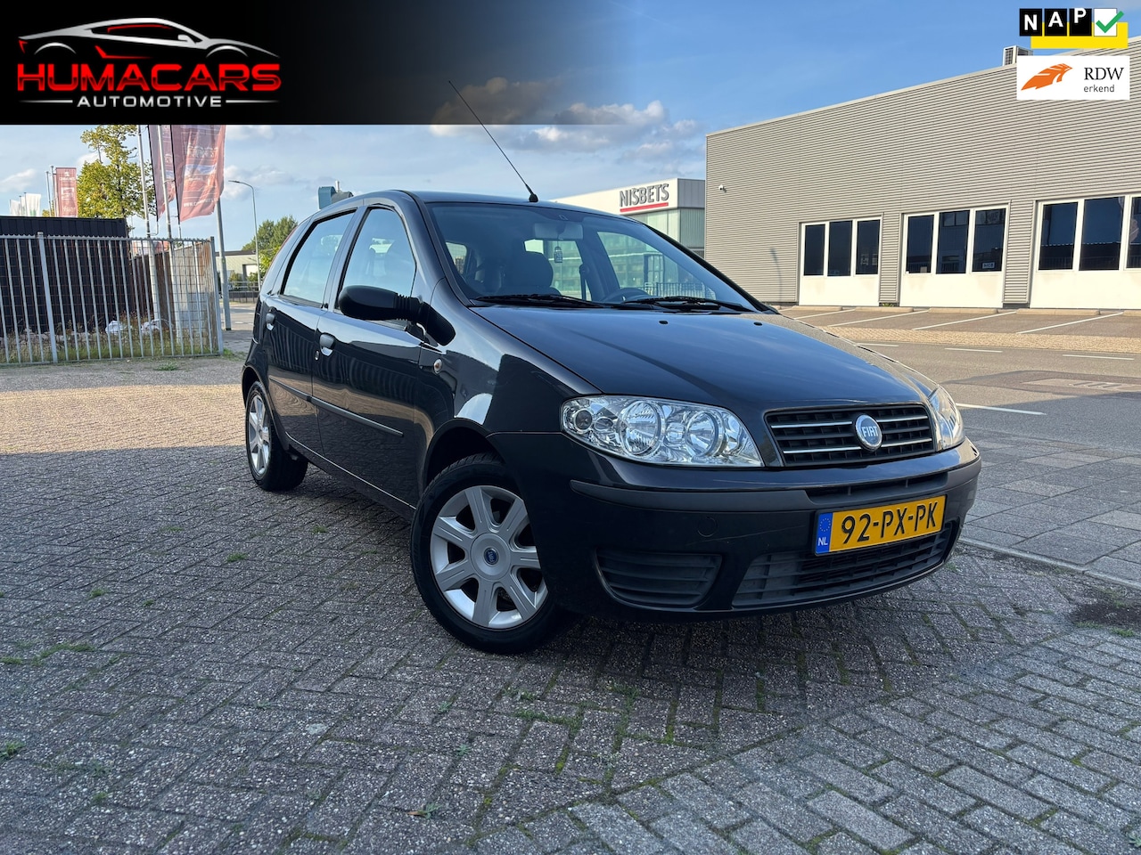 Fiat Punto - 1.2 Classic|Nap|Airco|Elek ramen|5deurs - AutoWereld.nl