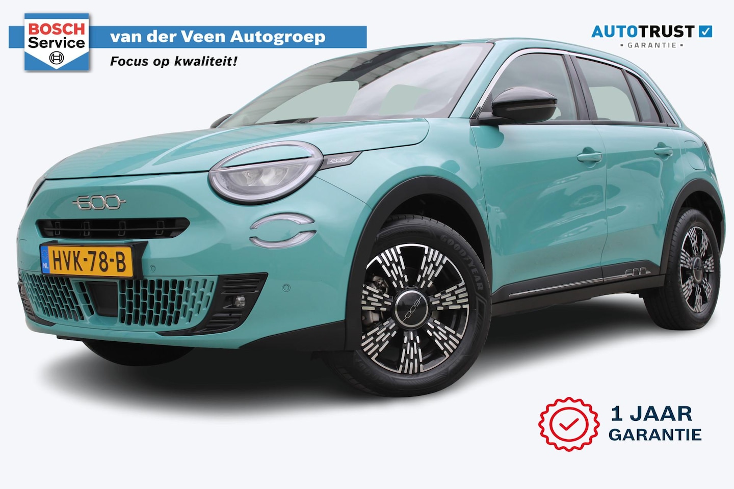 Fiat 600 - 1.2 Hybrid Pop | Incl. 12 maanden garantie | Apple carplay/Android auto | Stoelverwarming - AutoWereld.nl