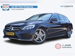 Mercedes-Benz C-klasse Estate - 180 Business Solution AMG | Incl. 12 maanden garantie | Lederen sportstoelen | Cruise cont